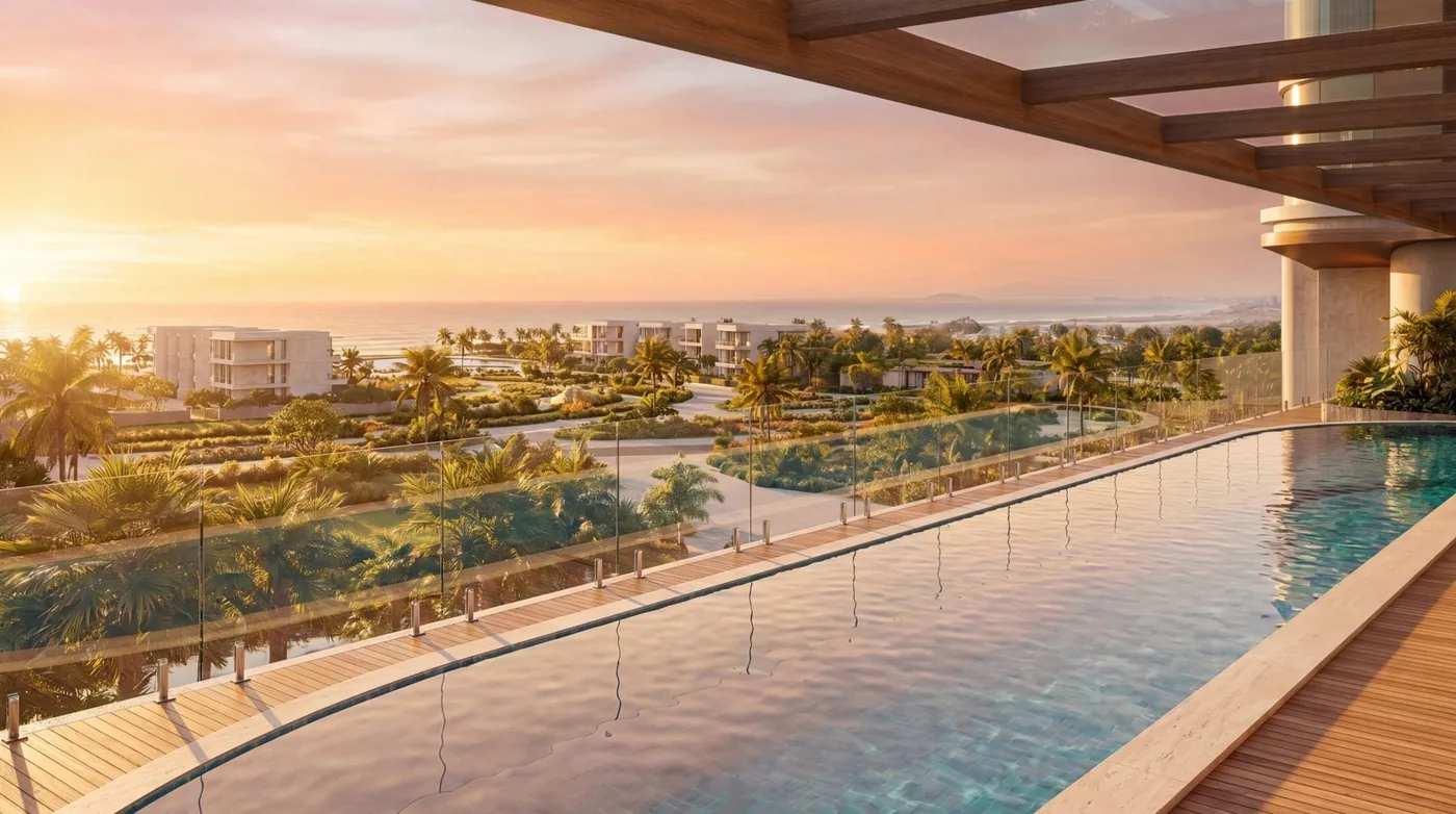 Hướng biển từ Sun Saphia Residence